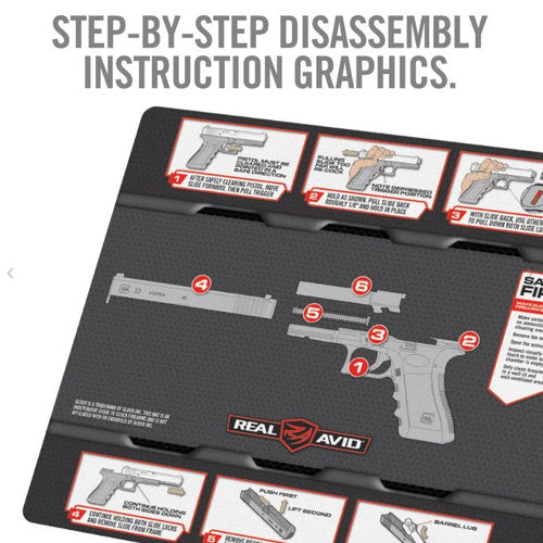 Real Avid Glock Smart Mat cleaning