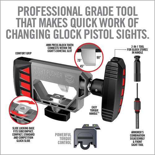 Real Avid Sight Pusher For Glock instructions