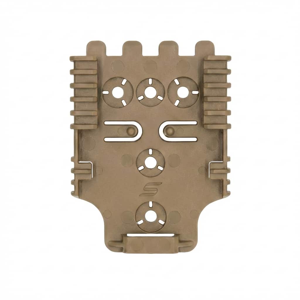 Safariland Quick Locking System Receiver Plate (QLS 22) fde
