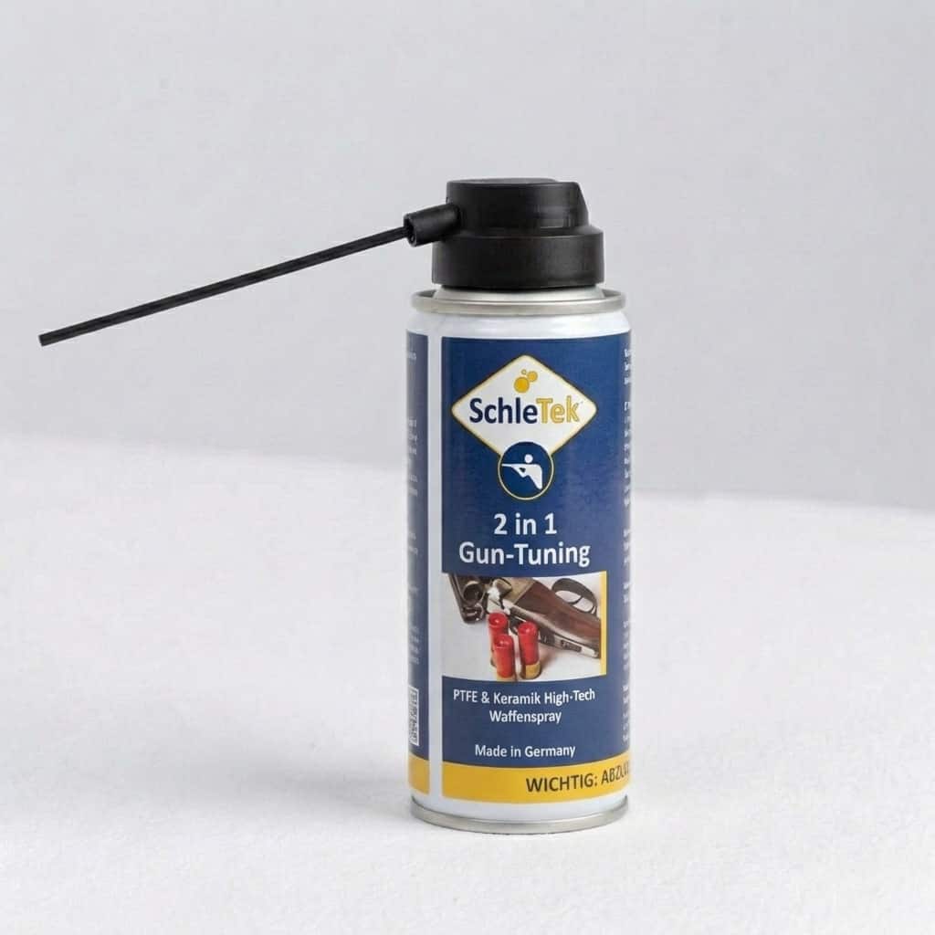 SchleTek 2 in 1 Gun Tuning PTFE & Ceramic High Tech Gun Oil 100 ml spray