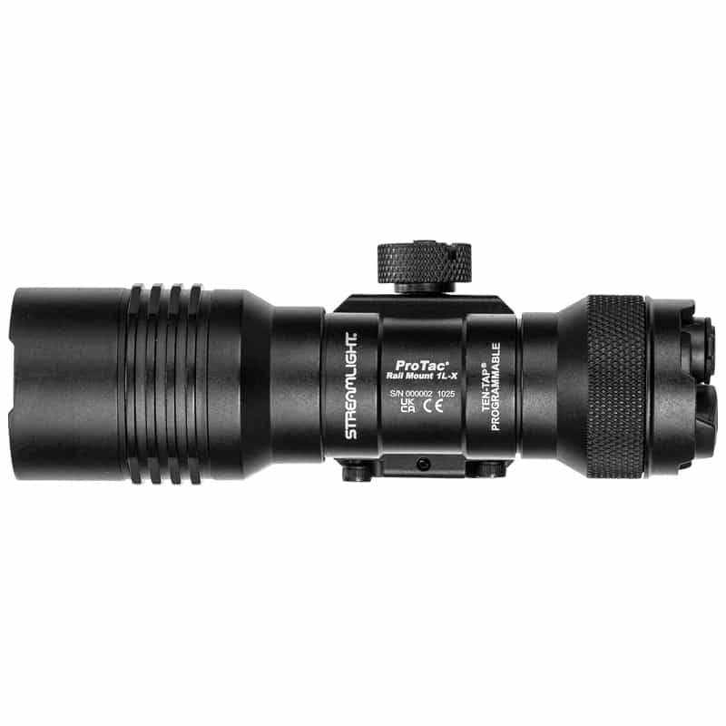 Streamlight Protac Rail Mount 1L-X PRO USB weapon mounted tactical light topview close up