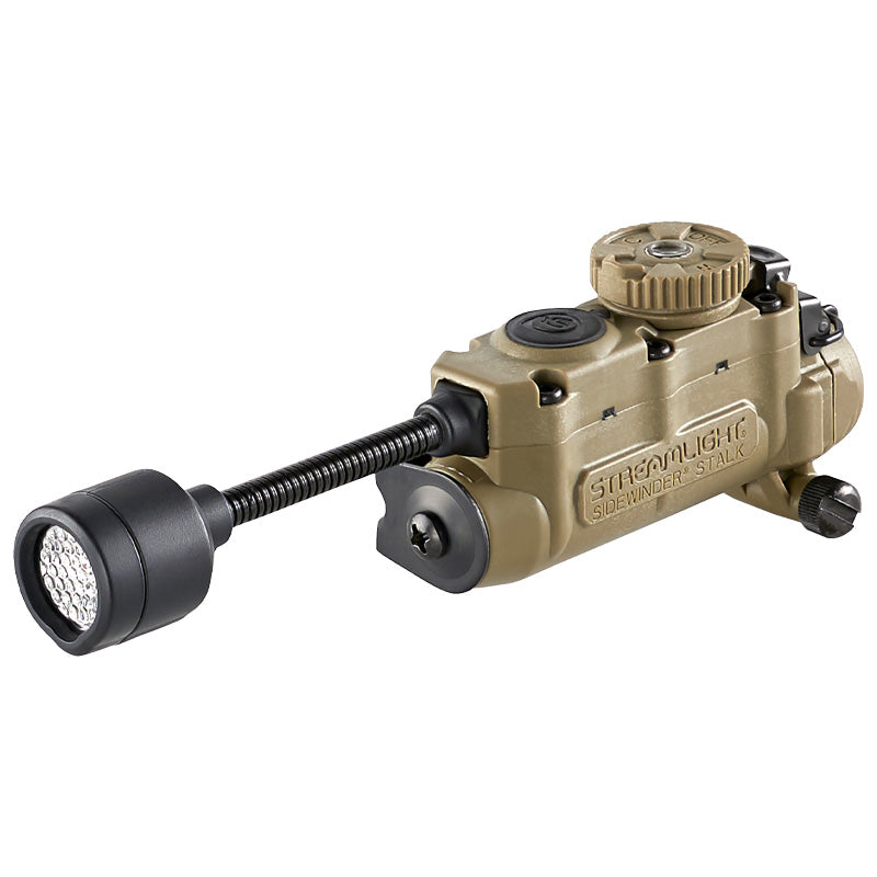 Streamlight Sidewinder Stalk® Helmet Light - ARC Rail model coyote