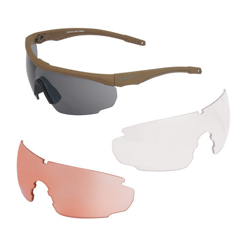 SwissEye Ballistic Glasses Blackhawk brown