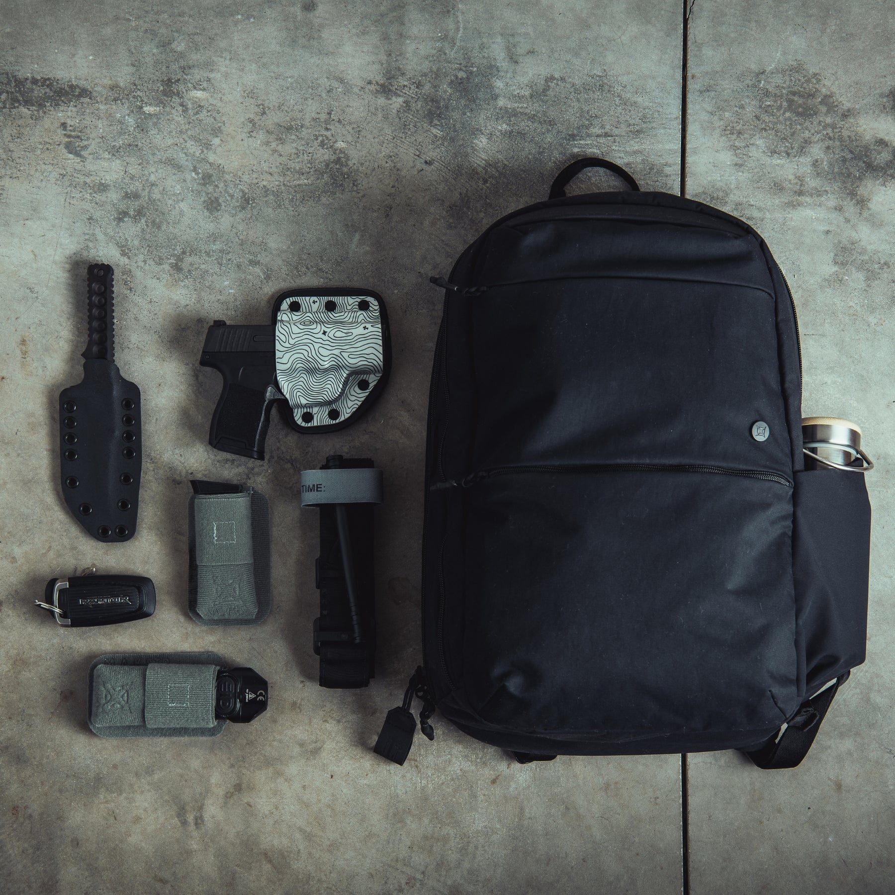 Vertx Any Day Backpack edc layout