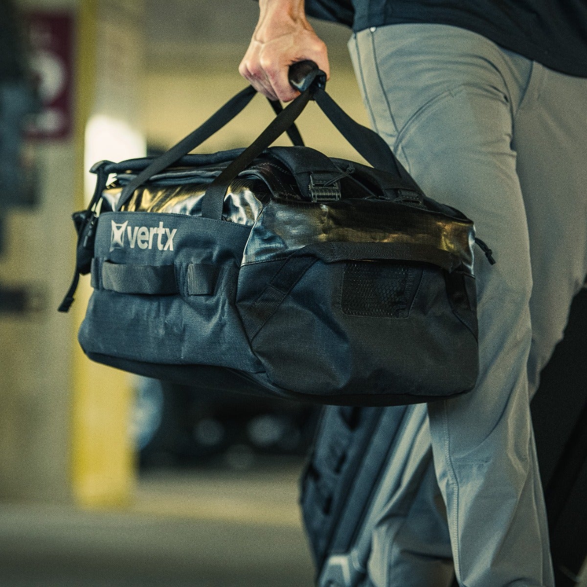 Vertx RLT 80L Duffel Bag airport