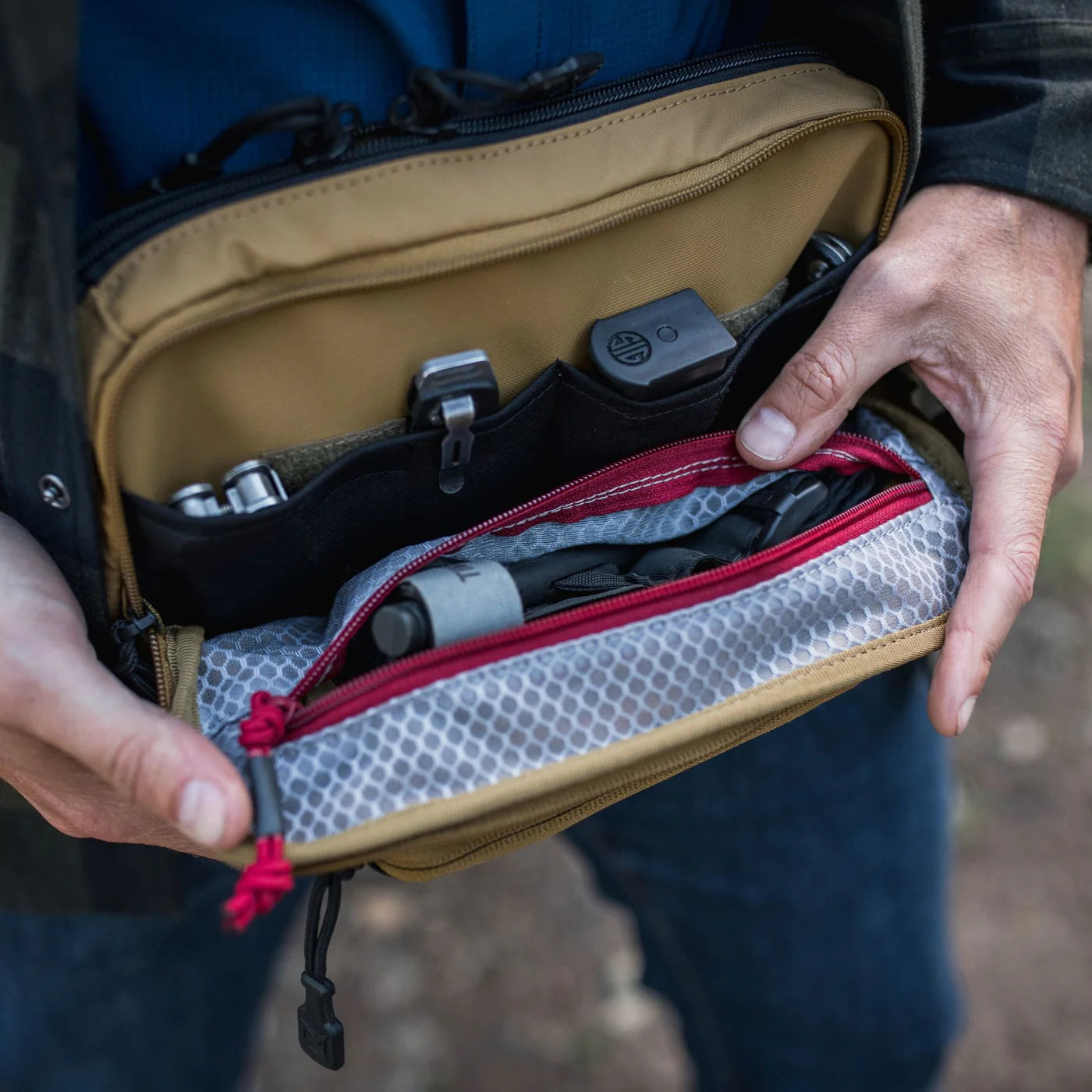 Vertx SOCP Tactical Fanny Pack front pocket