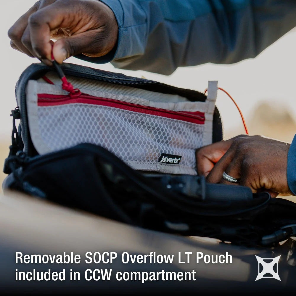 Vertx SOCP Tactical Fanny Pack removable organizer