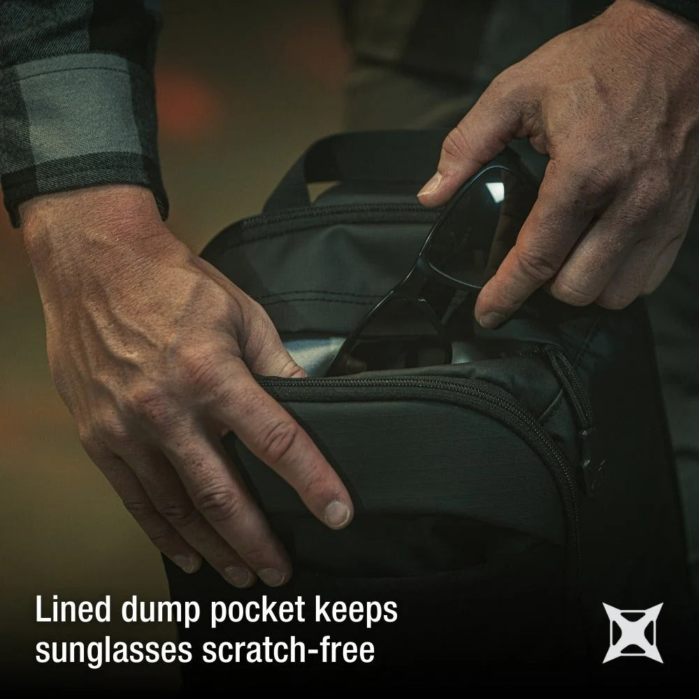 Vertx Urban Ghost 10L Sling Bag dump pocket