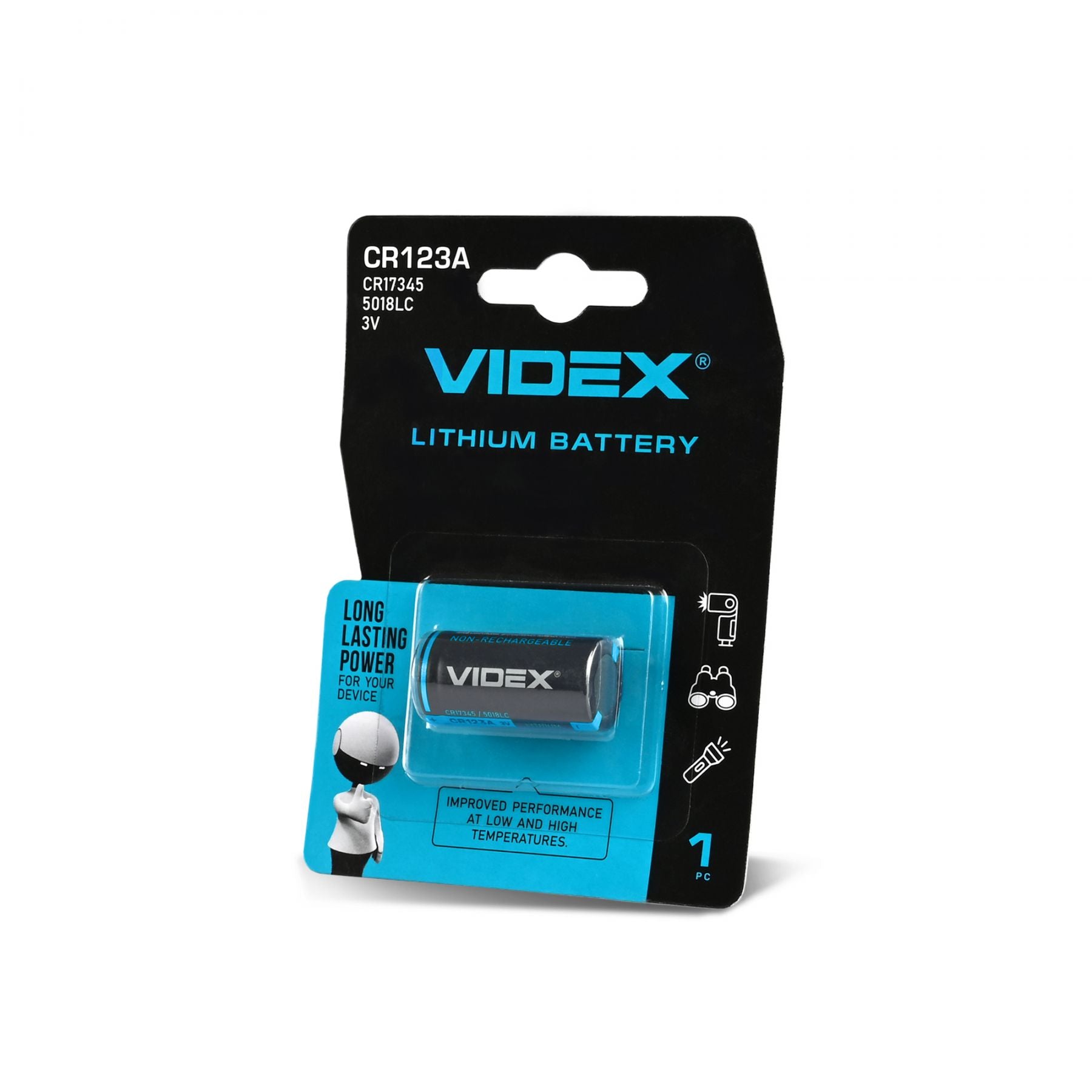 Videx Batteries CR123