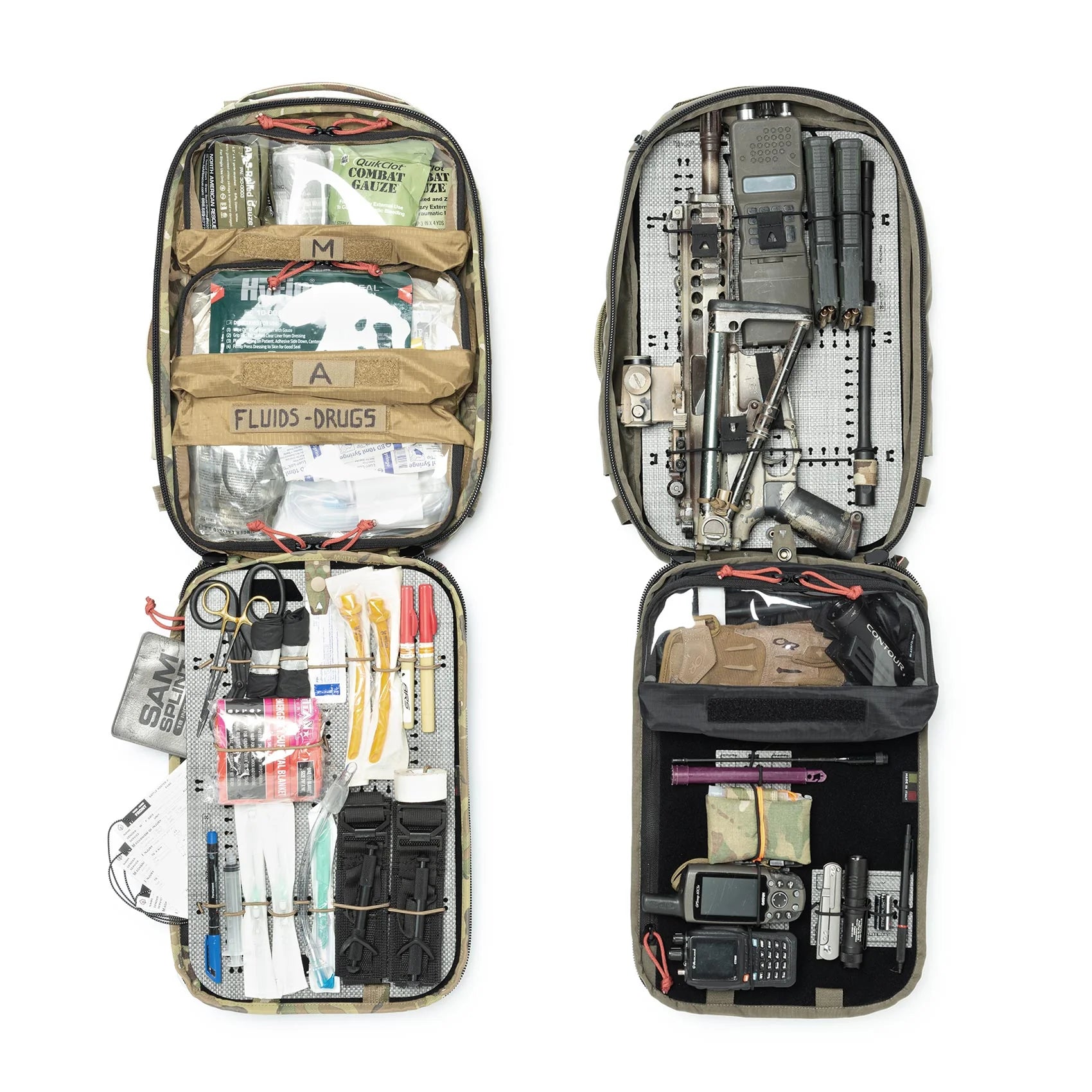 Blackfolium AURA 13 Backpack configuration options