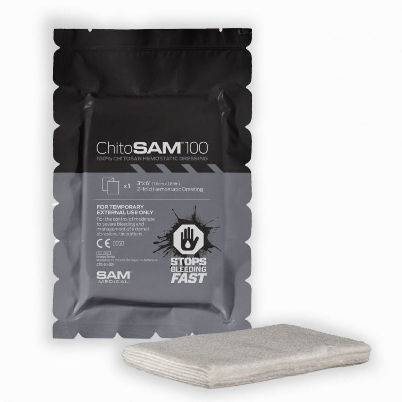 ChitoSAM 100 Hemostatic Gauze