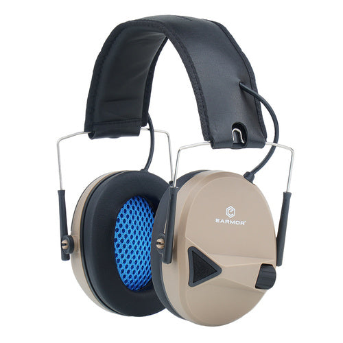 Earmor M30 active hearing protectors coyote tan