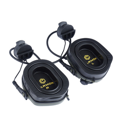 Earmor M31H PLUS helmet rail mounting detail