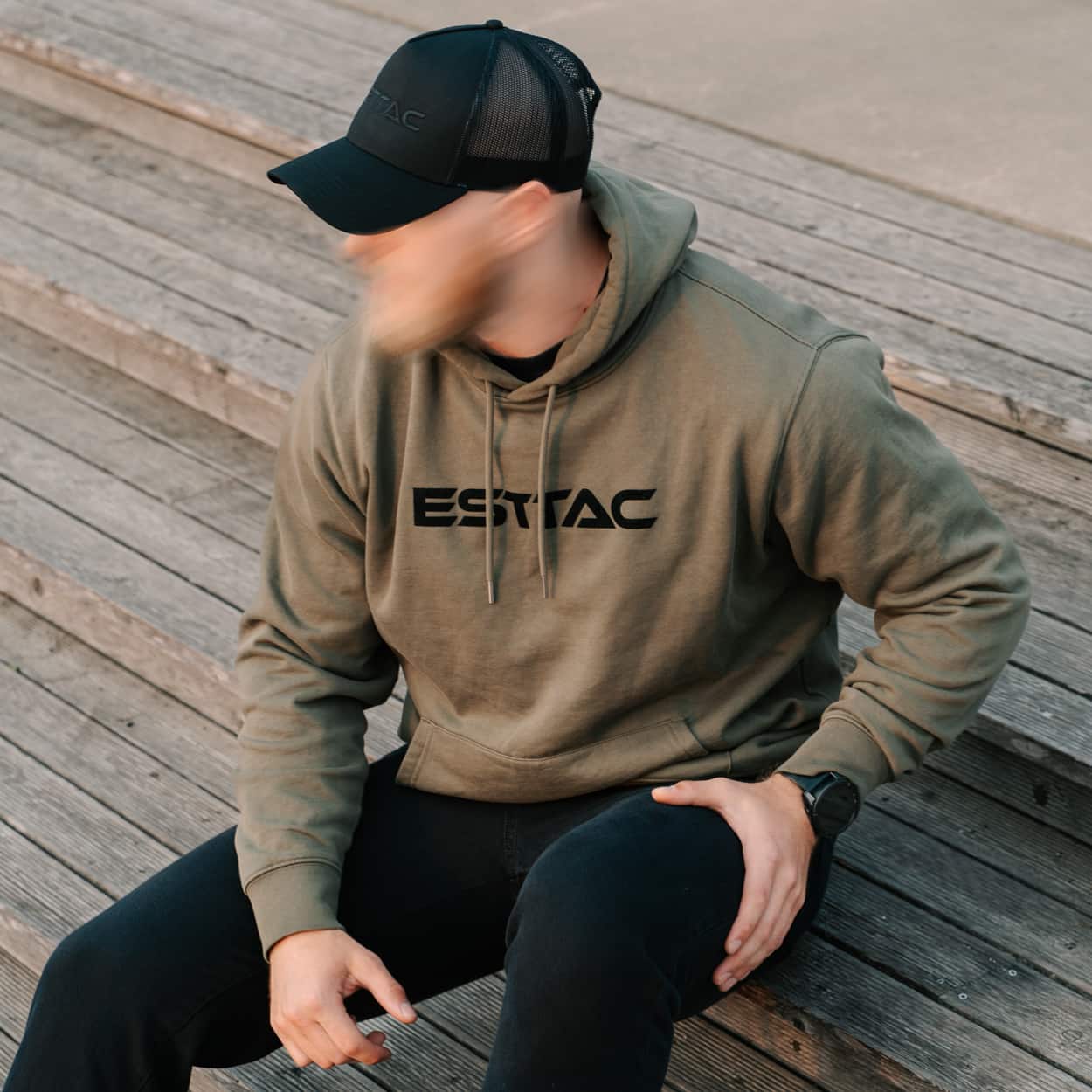 ESTTAC Covert Hoodie product view 3