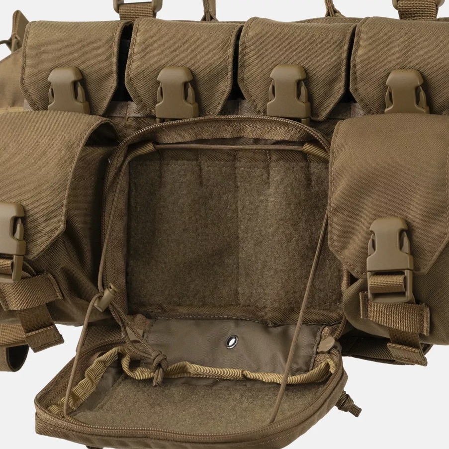 Helikon Guardian Recce Chest Rig Cordura quick release buckle detail