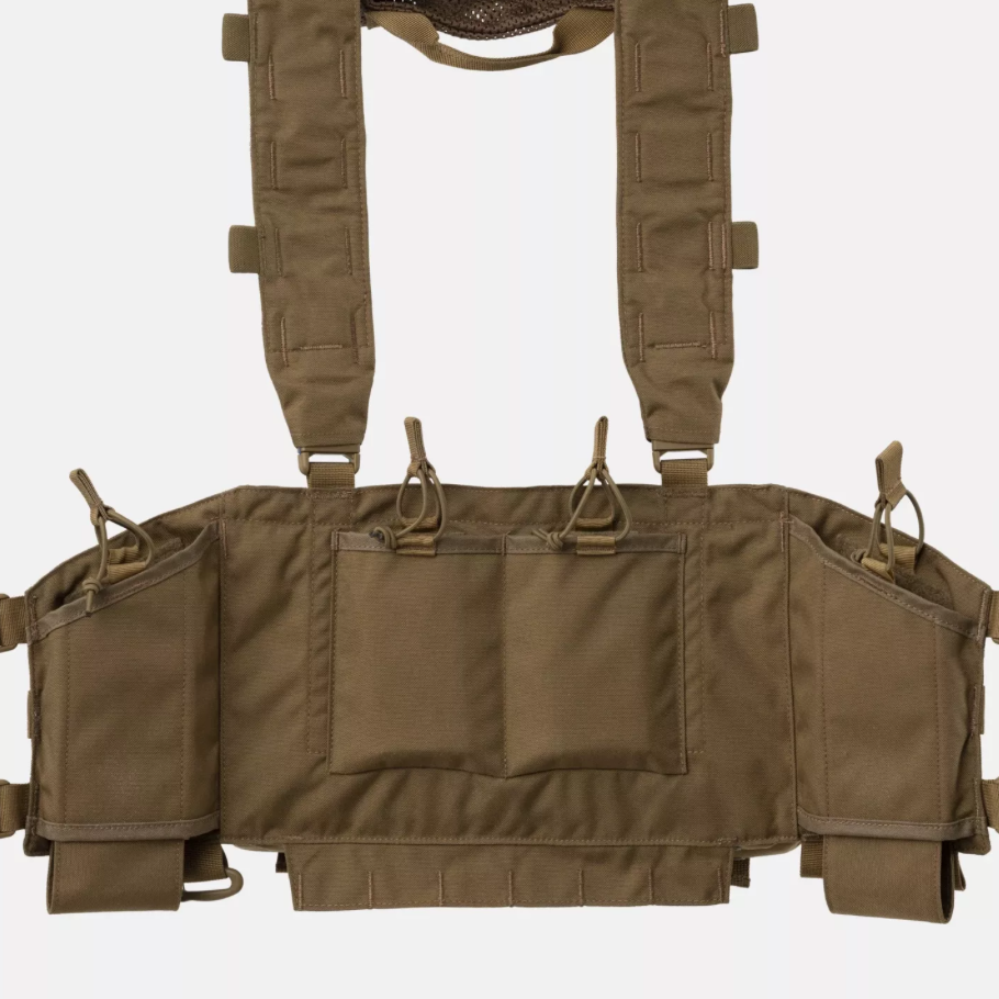 Helikon Guardian Recce Chest Rig Cordura tactical loadout detail