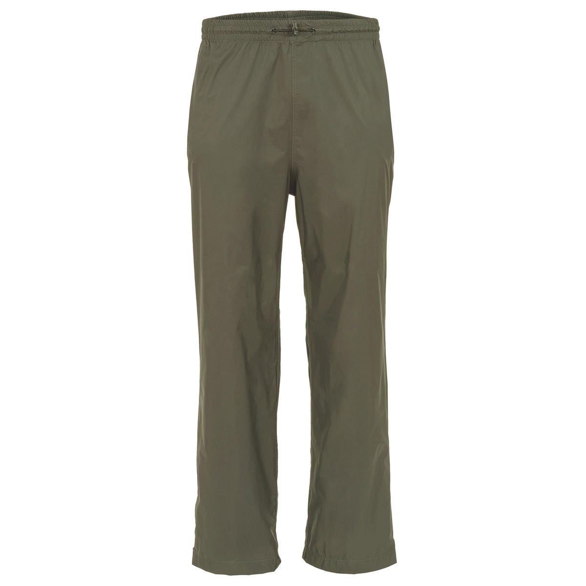 Highlander Stow & Go Waterproof Trousers – Ranger Green, front view