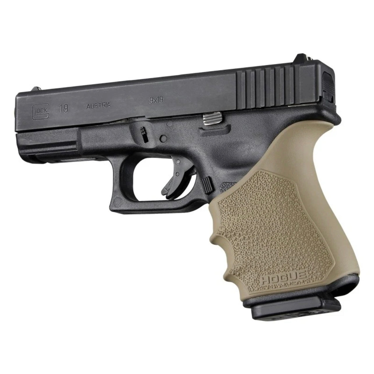 Houge HandAll Beavertail Grip Sleeve Glock 19 Gen 3-4 product view 3