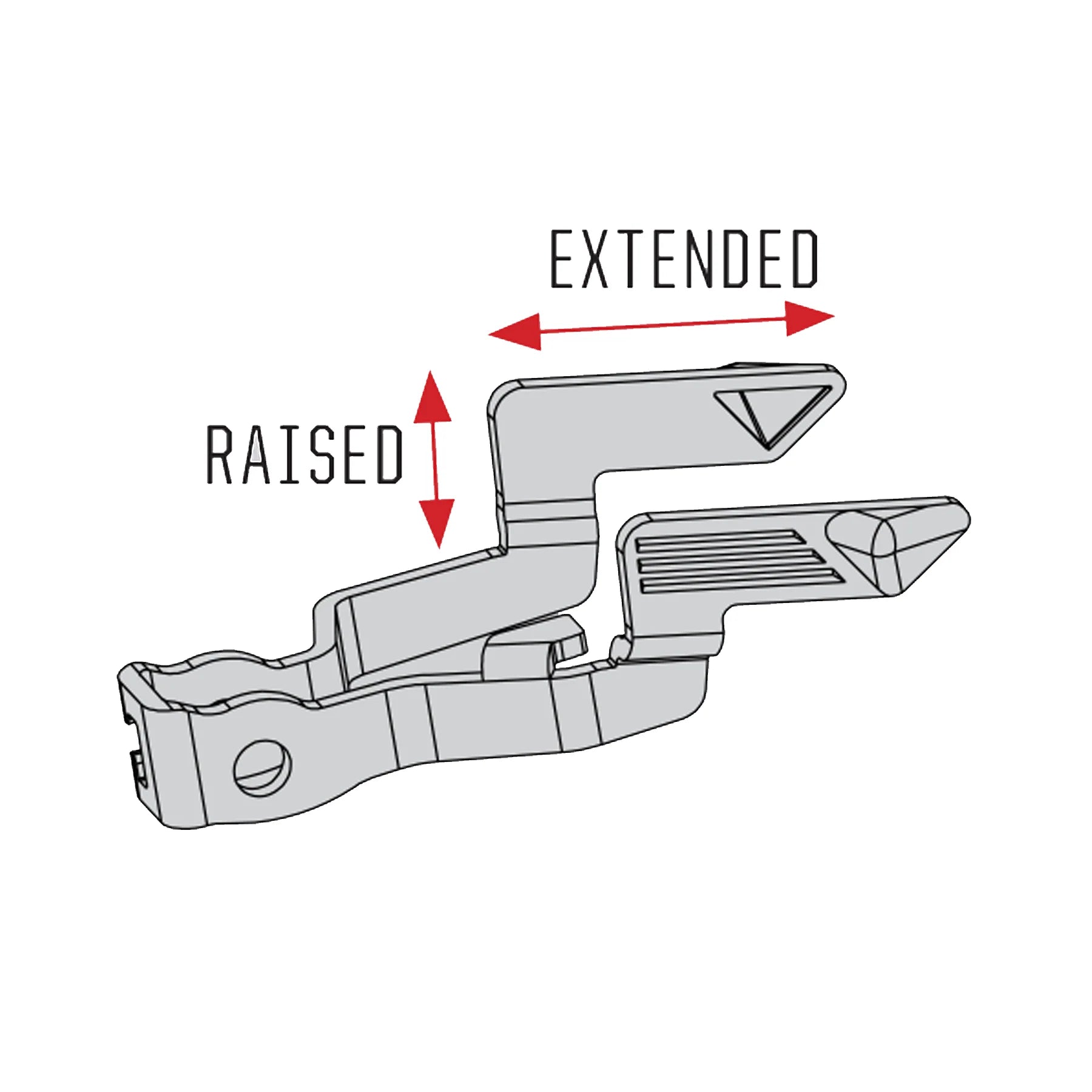 Kagwerks Extended & Raised Slide Release For Glock GEN 5