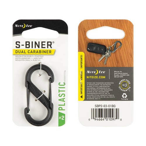 Nite Ize S-Biner #2 Plastic black product view