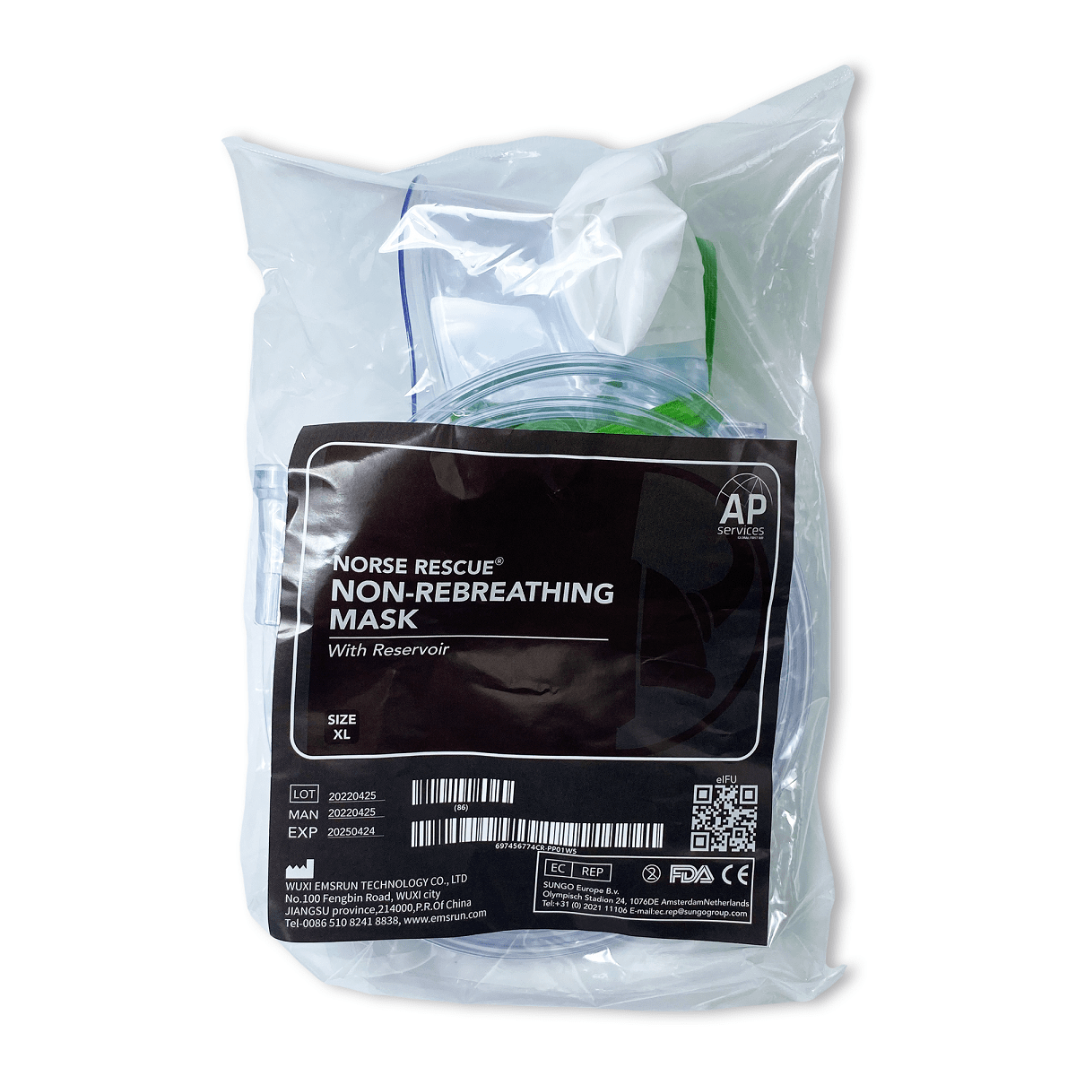 Norse Rescue Non-Rebreathing Mask product view 2