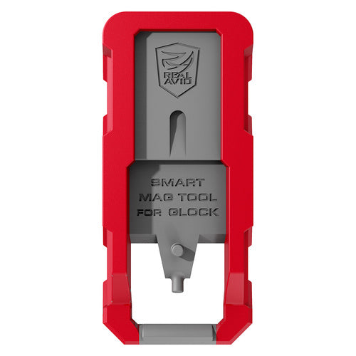 Real Avid Smart Mag Tool used for controlled Glock magazine disassembly