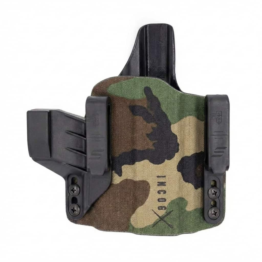 Safariland Incog X IWB Holster woodland camo