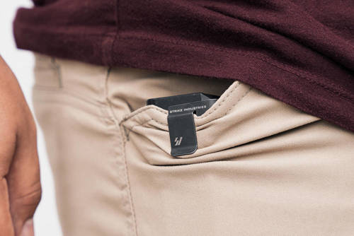 Strike Industries EMP Pocket Clip left side product detail 5