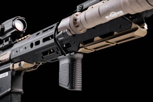 Strike Industries M-LOK Angled Short Vertical Grip black product detail 2