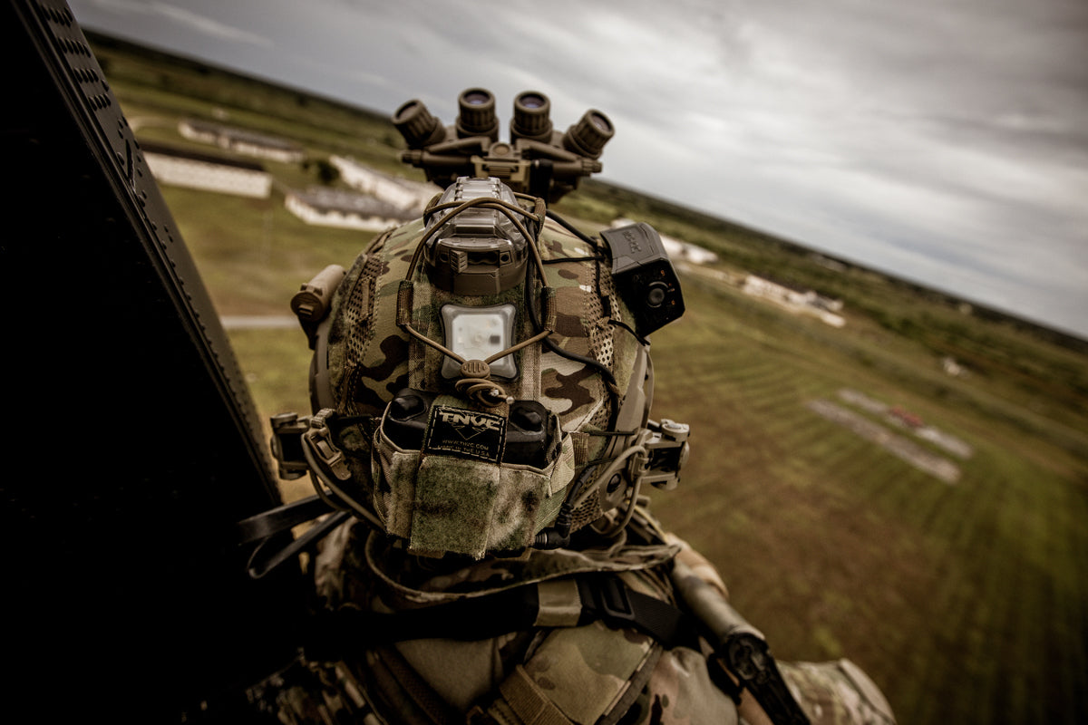 Unity Tactical SPARK Marker Light in use