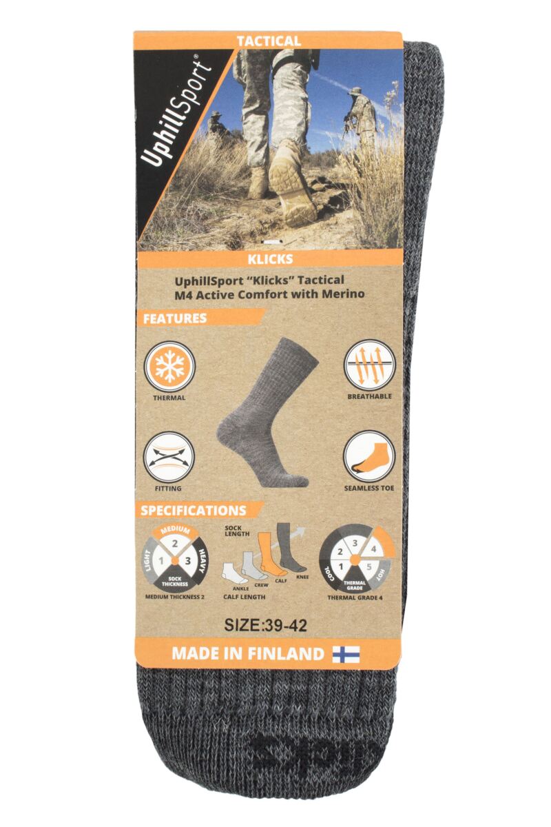 UphillSport KLICKS Tactical Socks packaging view