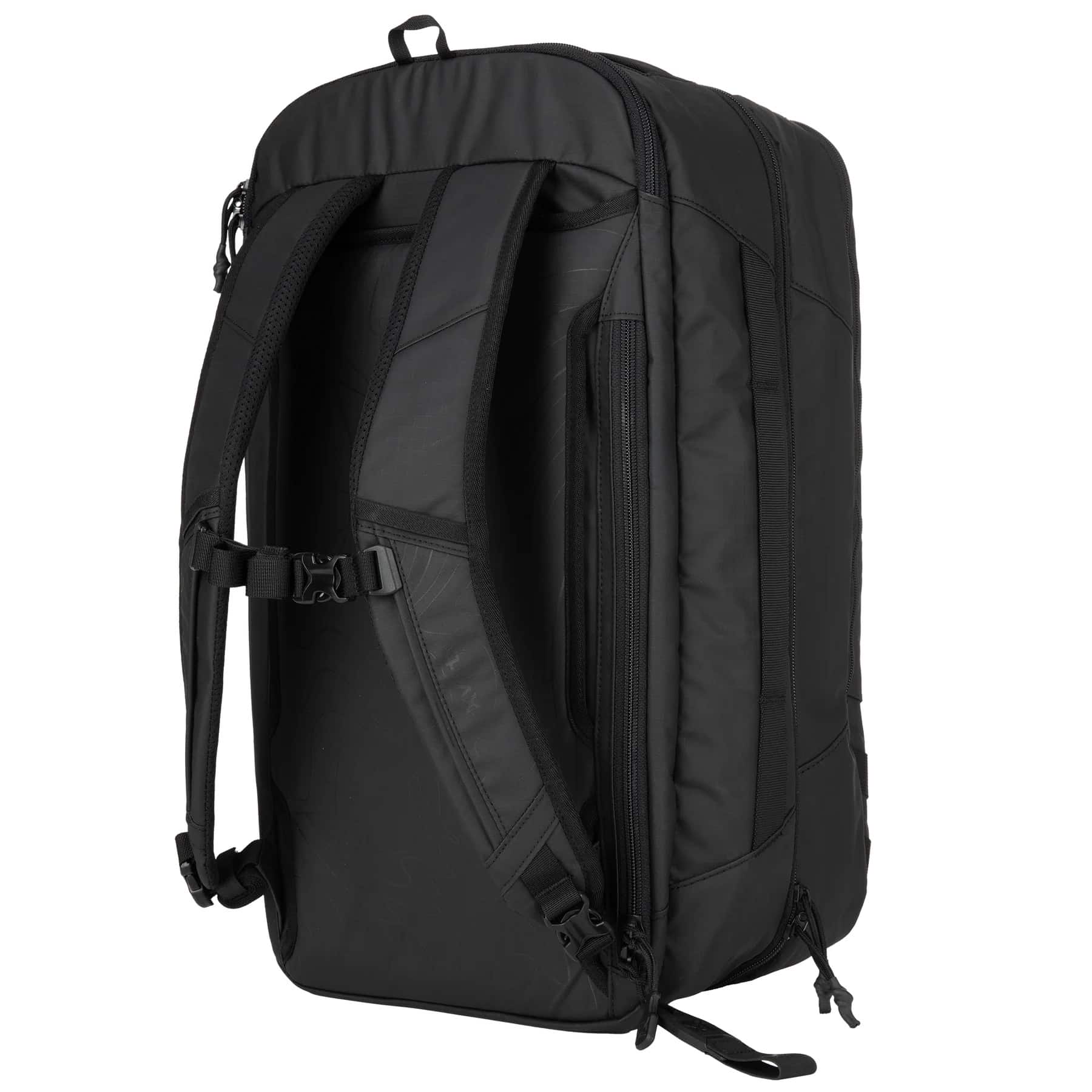 Vertx Urban Ghost Weekender 36L Travel Bag Black Back 3/4 View