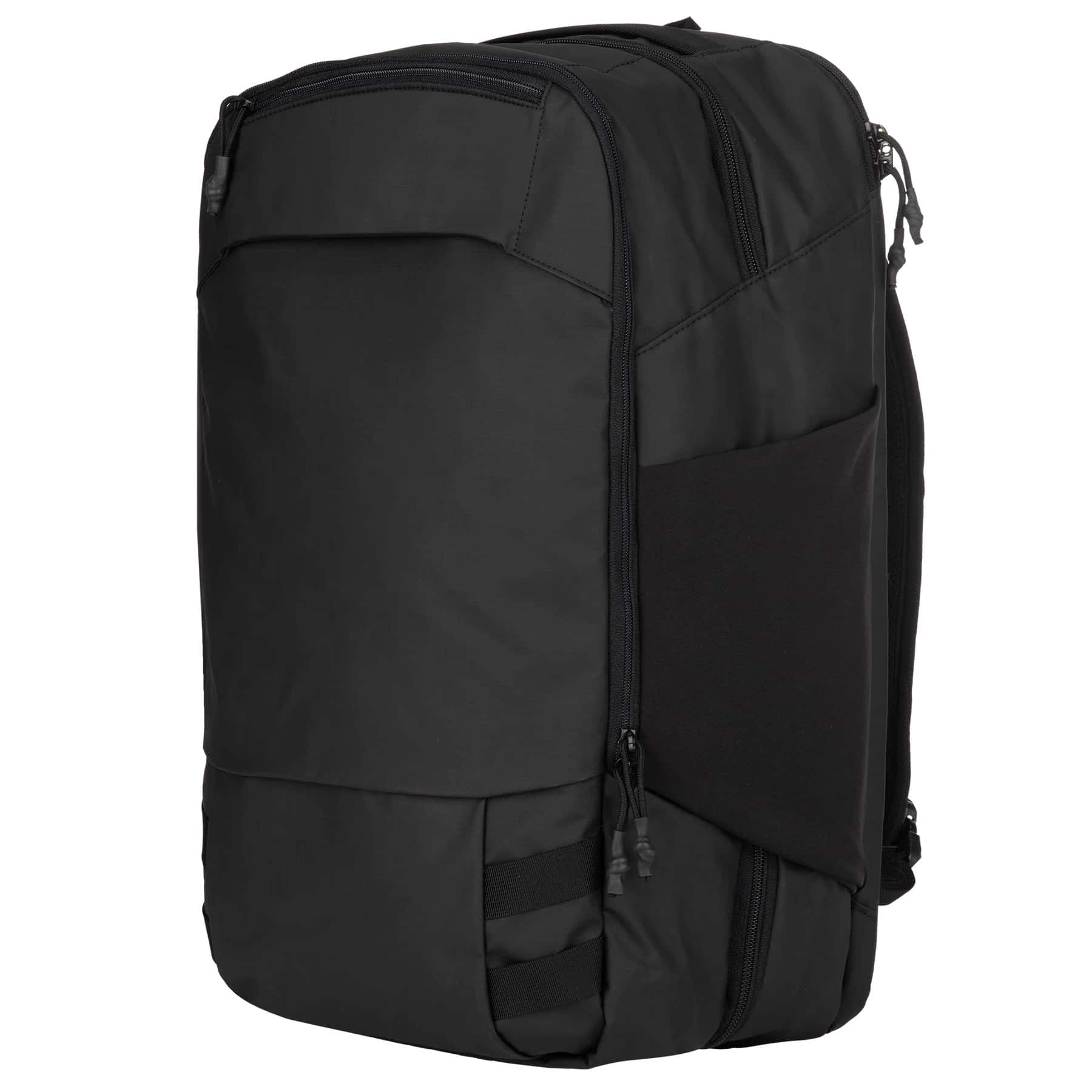Vertx Urban Ghost Weekender 36L Travel Bag Black Front 3/4 View