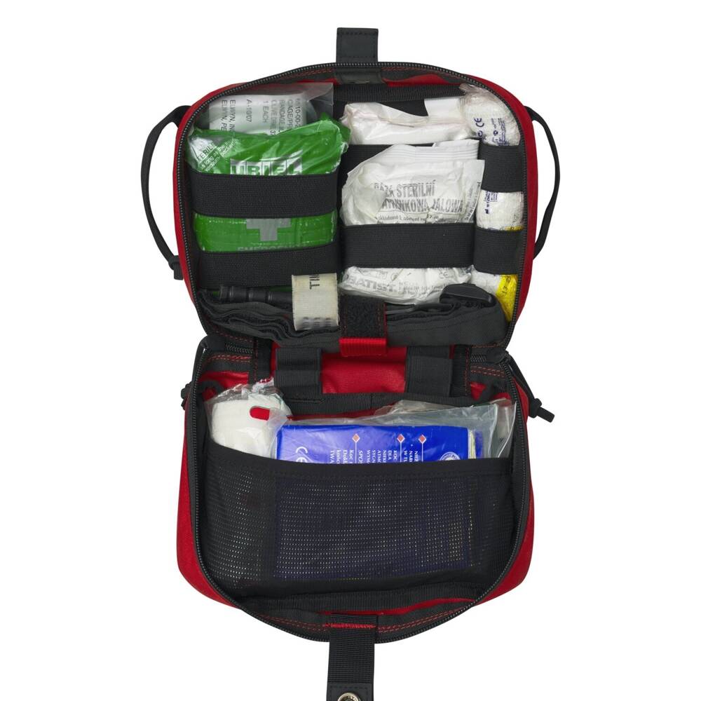 Helikon Vehicle Med Kit inside filled