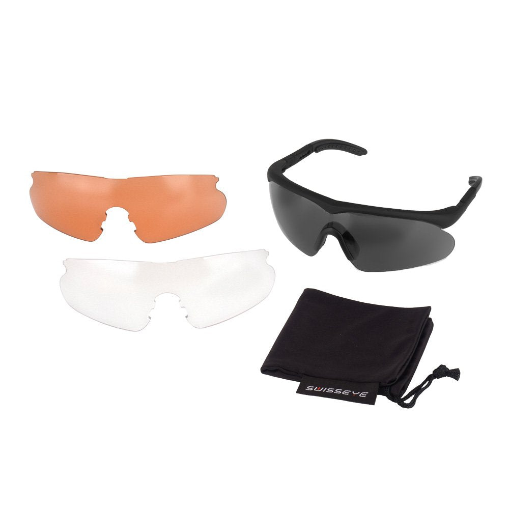 Set of swisseye raptor safety glasses