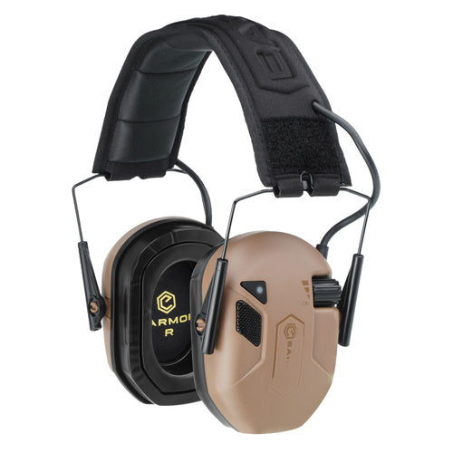 Earmor Active Hearing Protectors M300T - Bluetooth 5.4 coyote brown