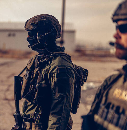 Helikon Pistol Magazine Pouch in service