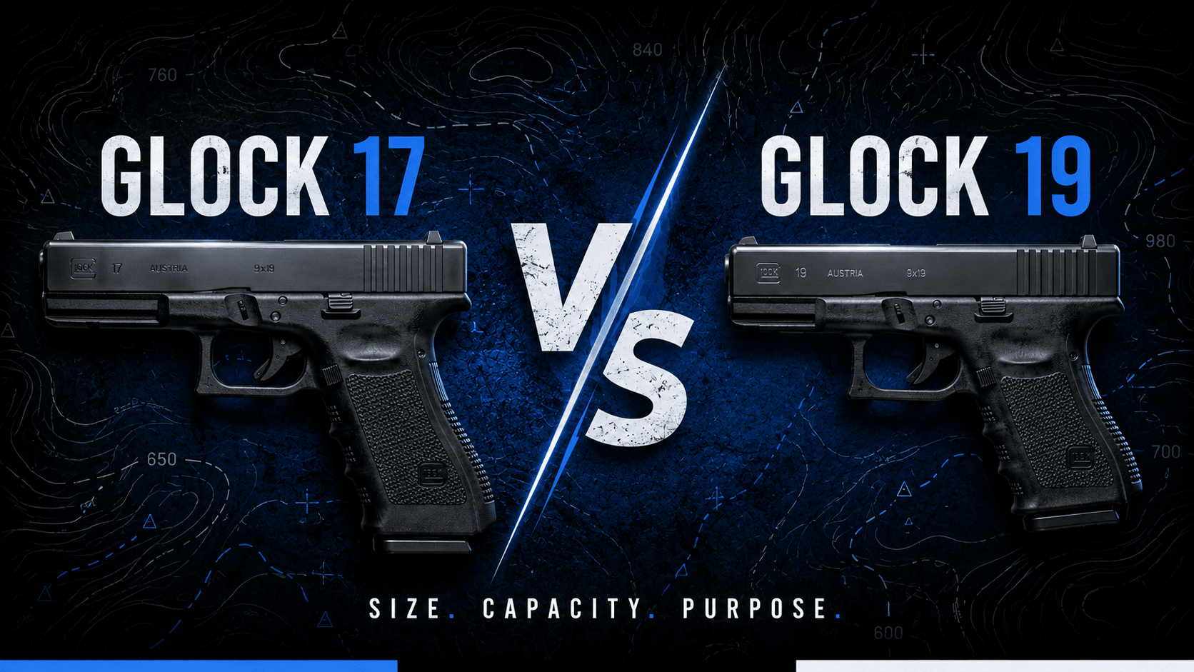 Glock 17 vs. Glock 19