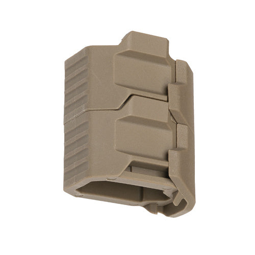 Strike Stacked Angled Grip Extension Module fde