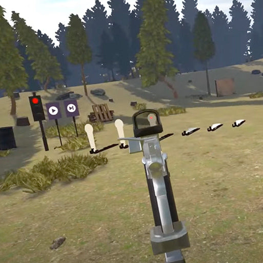 ACE XR Virtual Shooting Pistol for Meta Quest in game