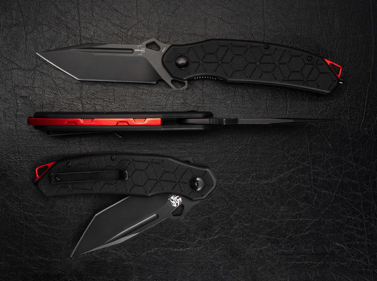 Böker Yokai Pocket Knife every angle