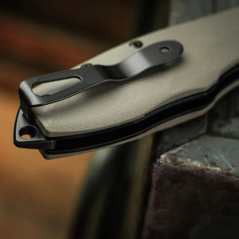 Boker Caracal Folder Tactical close up pocket clip