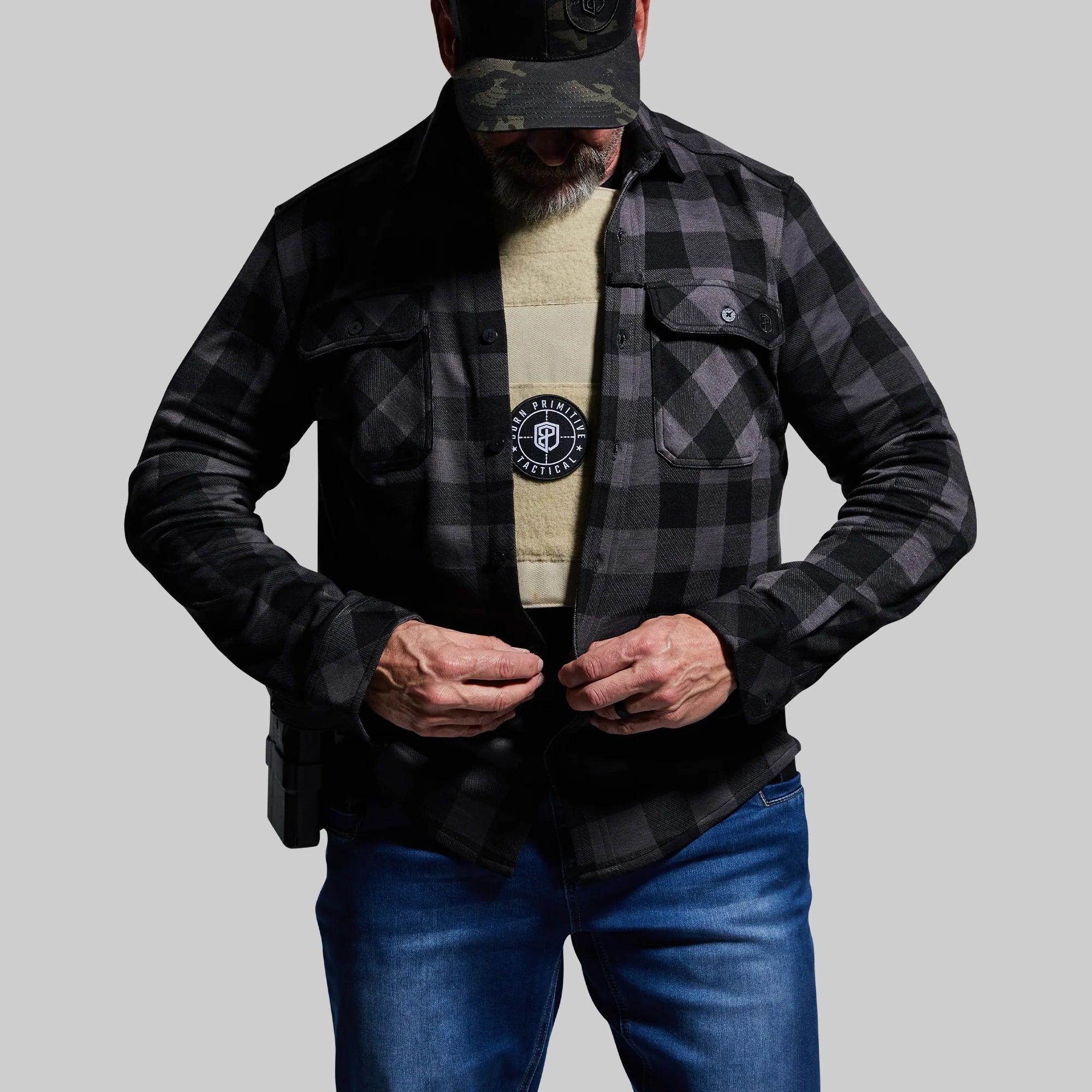 Born Primitive FLEX Recon Straight Leg Jean flanel