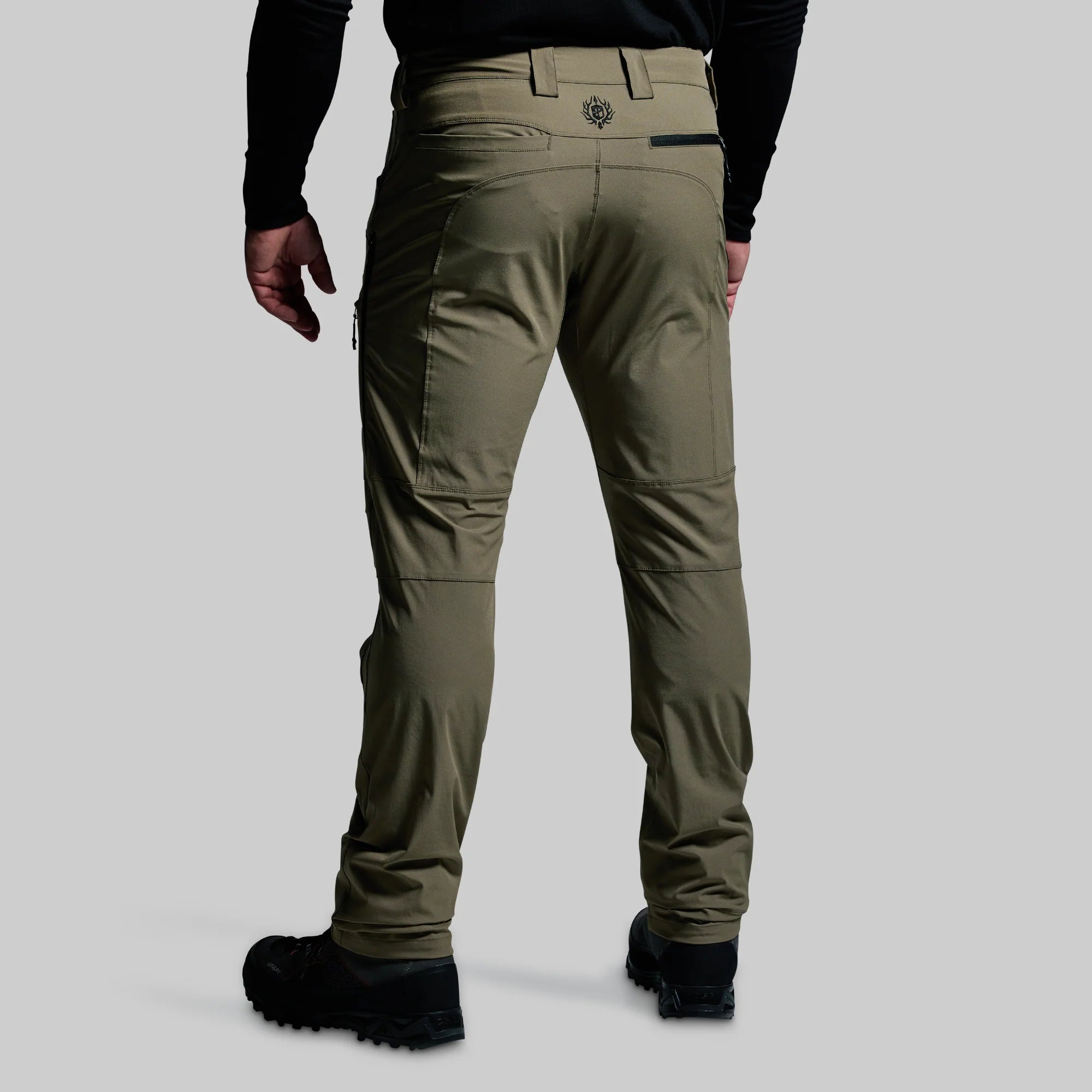 Born Primitive Frontier Pant Light 2.0 od green back