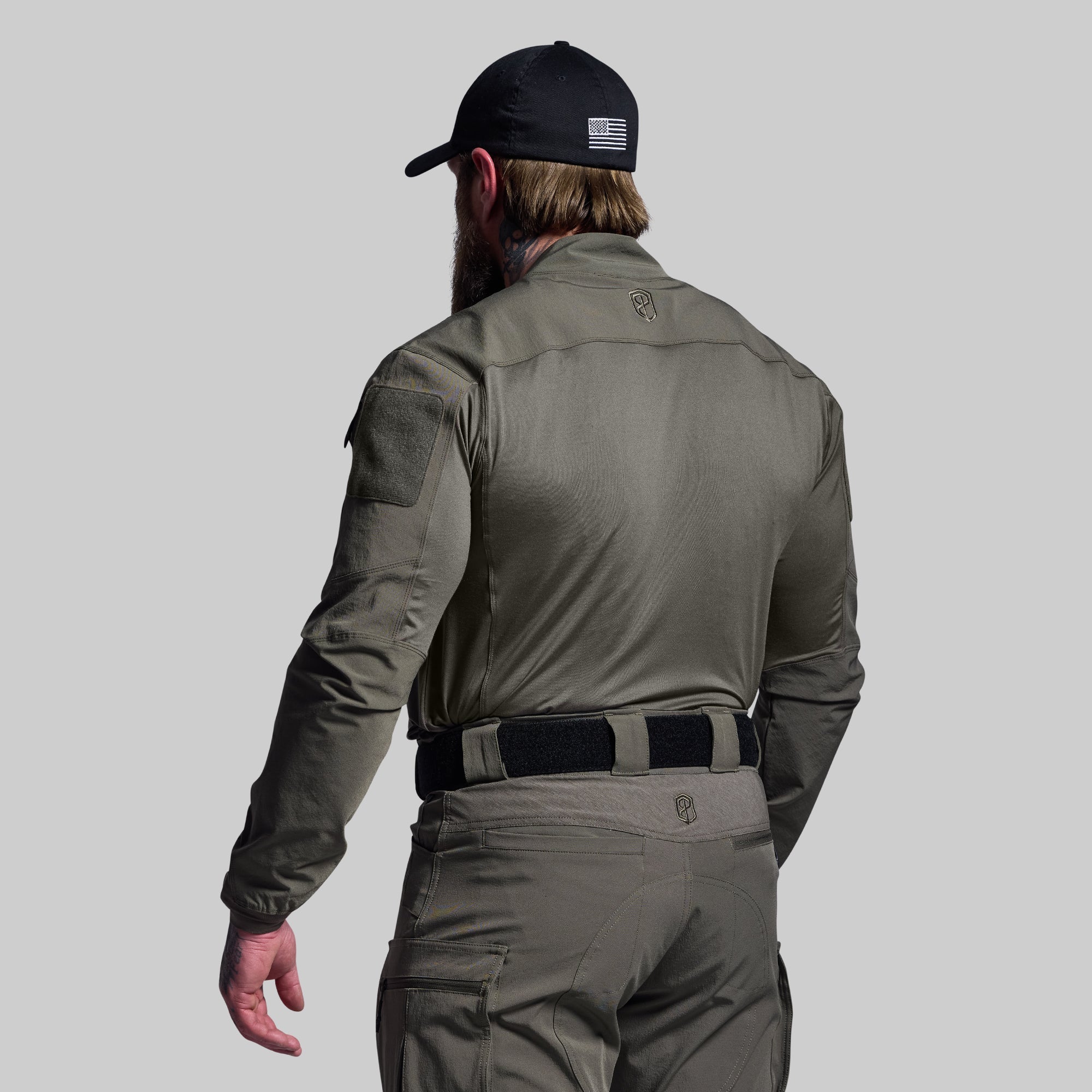 Born Primitive Long Sleeve Op Top ranger green back