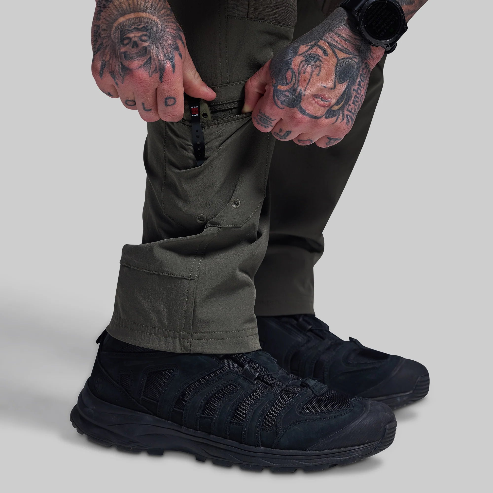 Born Primitive OP Assault Pant ankle pocket