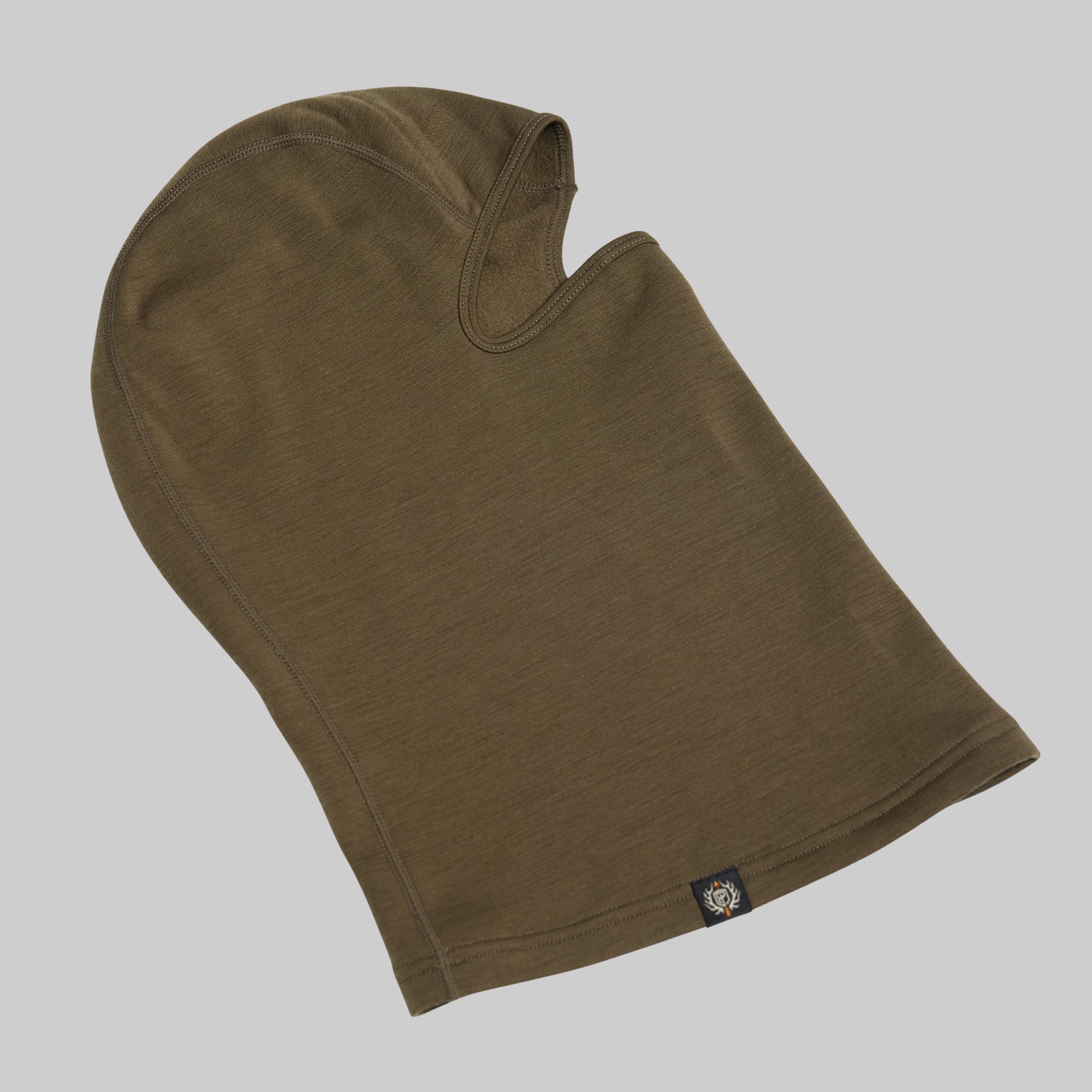 Born Primitive Ridgeline Merino Balaclava 240 od green
