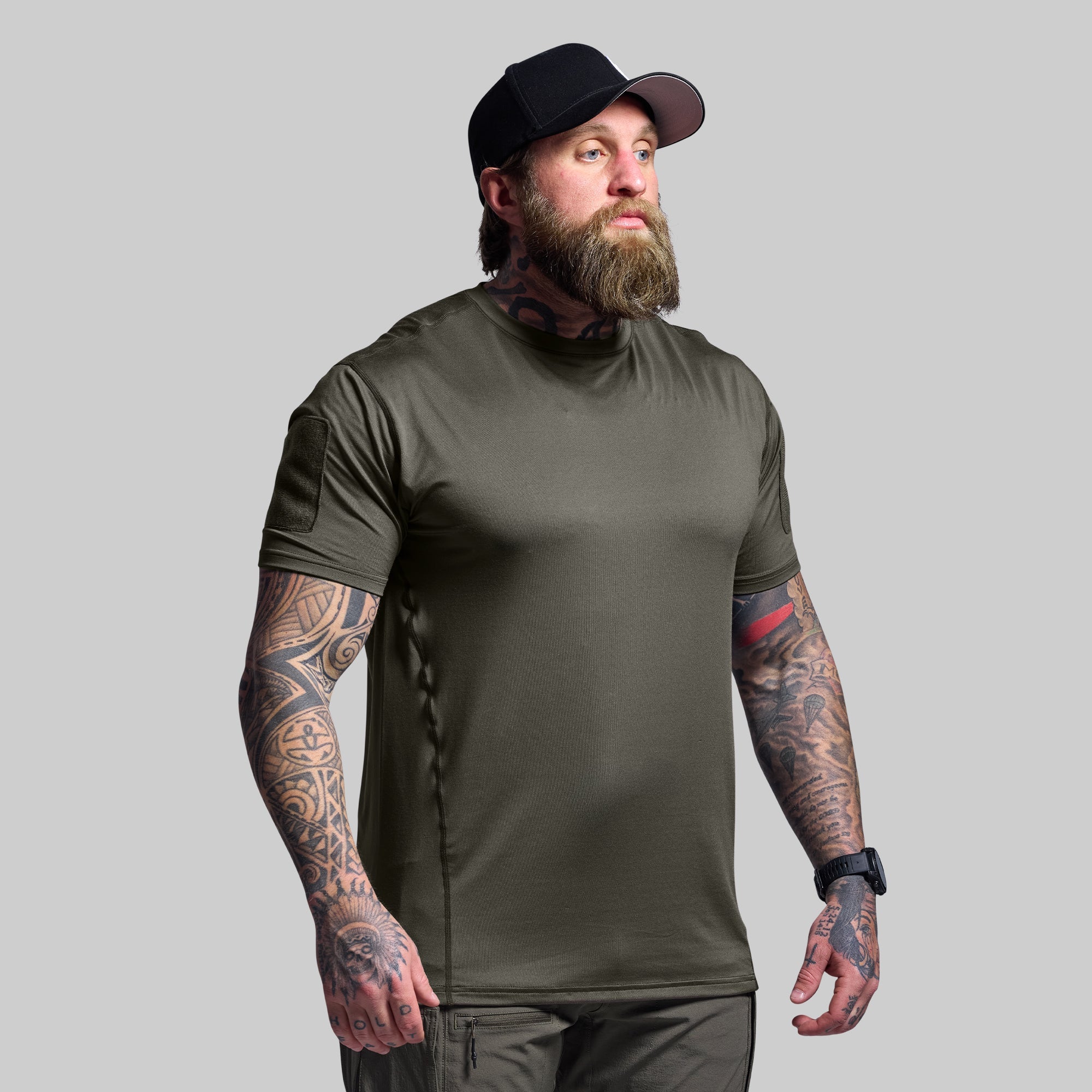 Born Primitive Short Sleeve Range Shirt ranger green