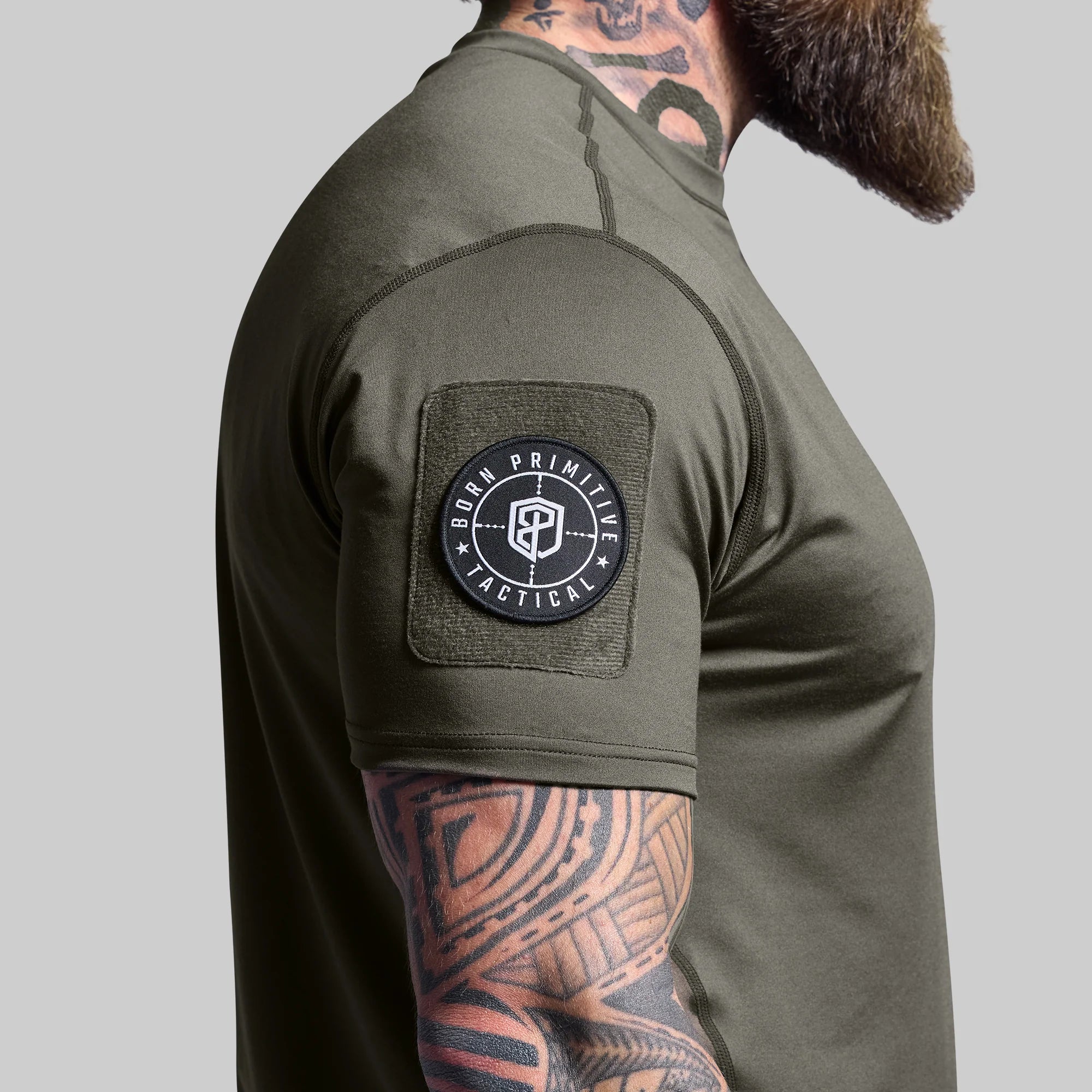 Born Primitive Short Sleeve Range Shirt velcro patch