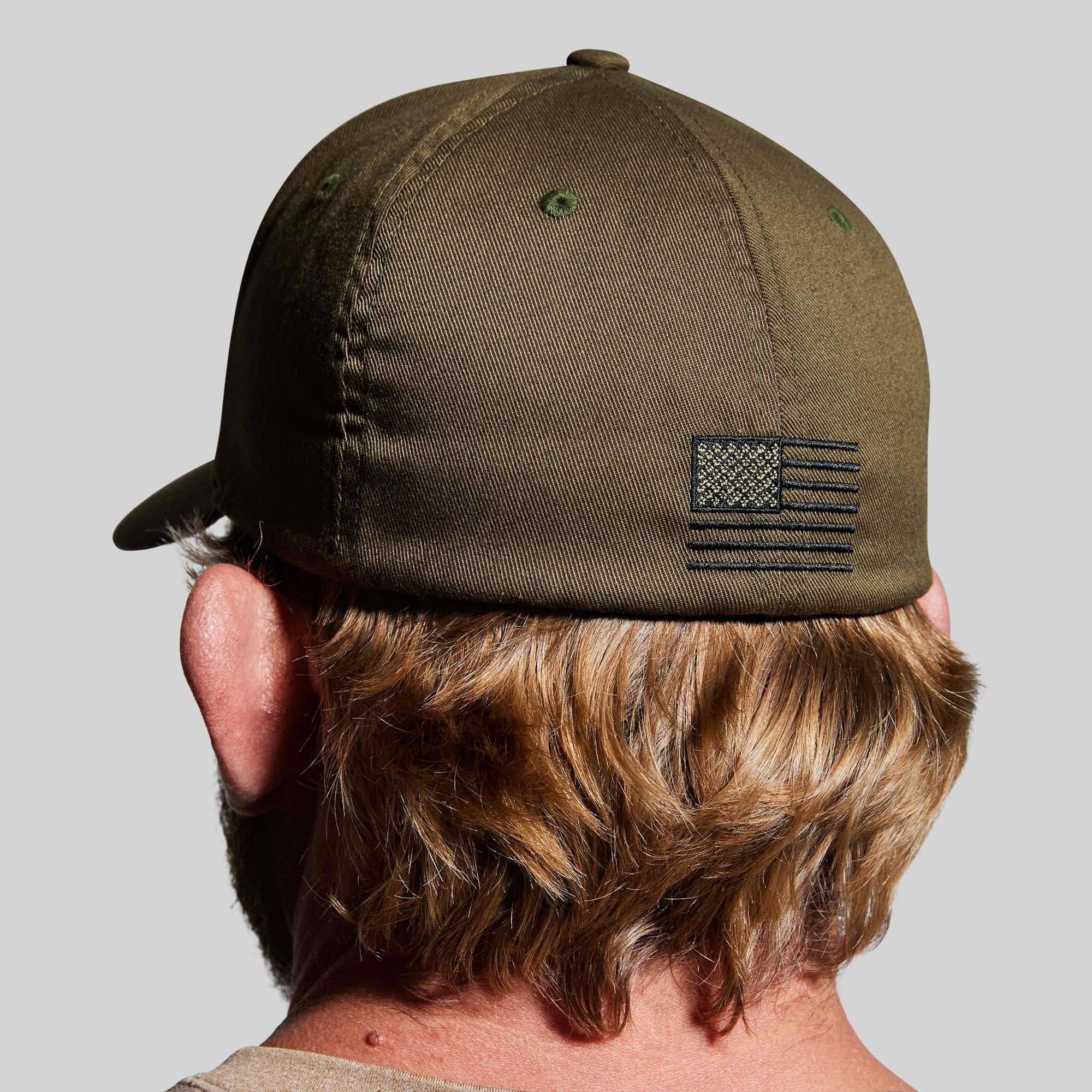Born Primitive Tactical FlexFit Hat green back